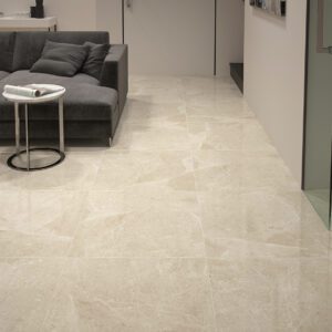 Azulejo de gres de pasta roja imitación mármol ALAPLANA_chelsea beige 45×45