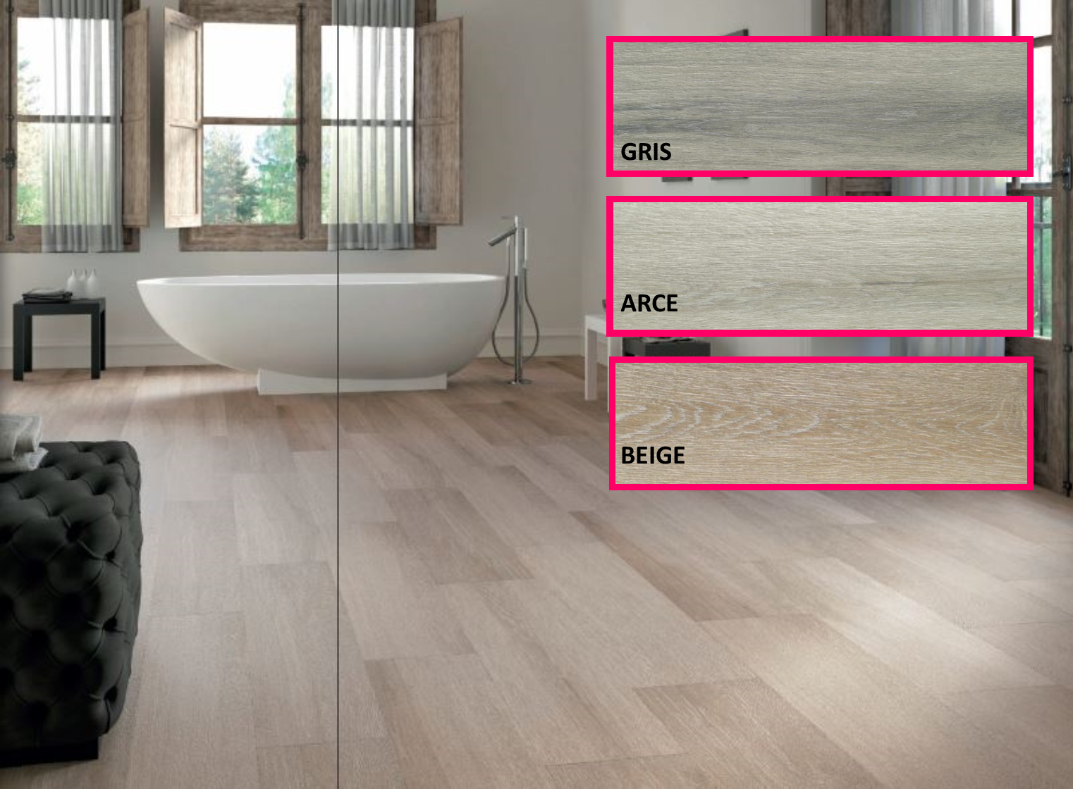 Baldosas imitacion parquet