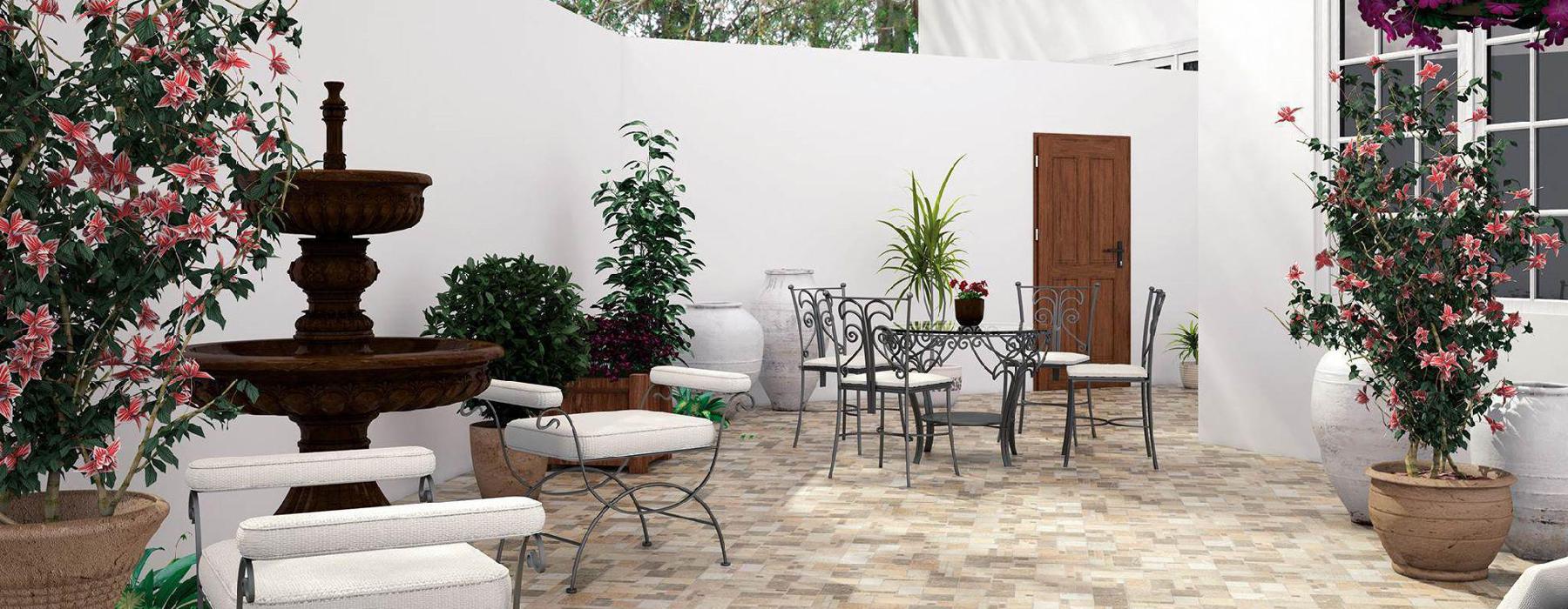 prima Consejo Celebridad Cómo decorar una terraza con azulejos de exterior? | La casa de los Azulejos