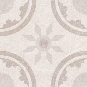 DECOR RIM IVORY 20X20