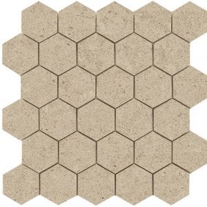 HEXAGONO LIMESTONE CREAM 12X12