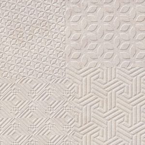 TEXTILE MATERIA IVORY 25X80