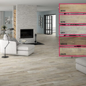 Azulejo porcelanico Rectificado Imitación madera COLORES SHIREEN