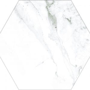 Hex 25 Calacatta Hexagonal Variedad 2 22×25