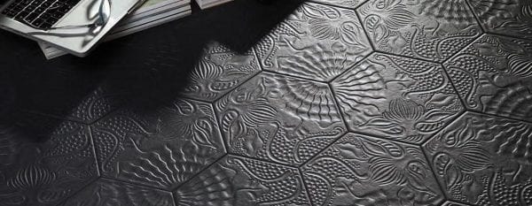 Azulejos Gaudi Black