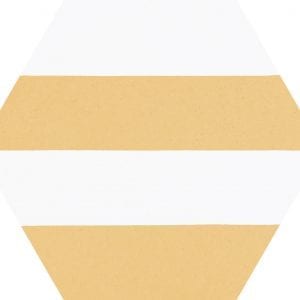 Hex 25 Porto Capri Yellow Variedad 3 Hexagonal 22×25