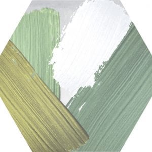 Hex 25 Rothko Mix Colors Variedad 3 Hexagonal 22×25