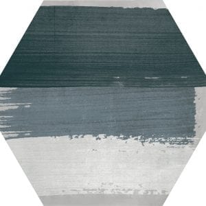 Hex 25 Rothko Mix Grey Variedad 4 Hexagonal 22×25