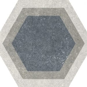 Traffic Combi Grey Mix Hexagonal Variedad 3 22×25