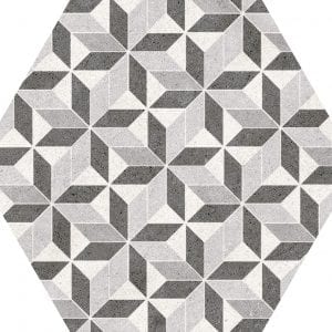Vintage Mix Hexagonal Variedad 3 22×25