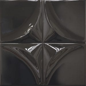 Vertex Curve Black 15×15