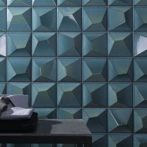 Vertex line turquoise 15×15.