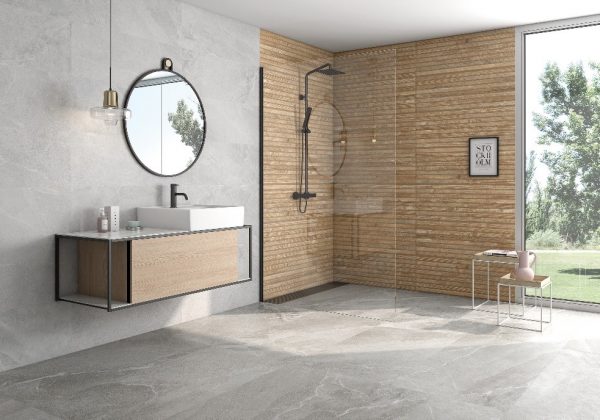 Azulejo para Baño TAPISO NATURAL MATE 33,3X90 RECT