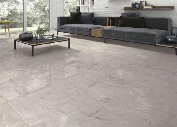 Azulejo Imitación Marmol Sary Gris Brillo 605×605 amb1