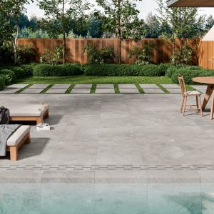 Azulejo para exteriores BROOK PEARL 60X60 RECT. R11 CTE3