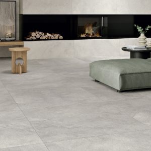 BROOK GREY 100X100 CM RC – PEARL 60X120 CM RC