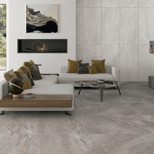 MATERIA GREY 100X100 CM RC - PEARL 60X120 CM RC