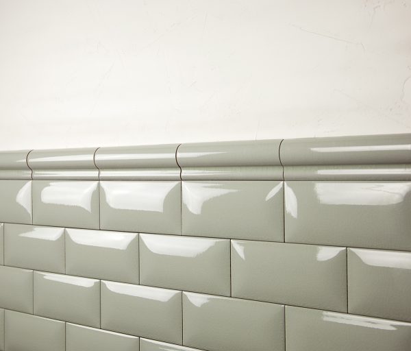 Azulejo Metro para baño Antique Collection Greengreycrack