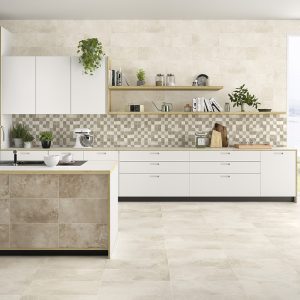 Azulejo Porcelánico Imitación Cemento STN AMB AMSTEL BEIGE