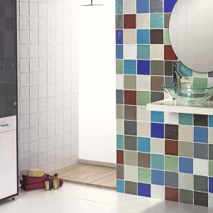 Azulejo tipo Metro Provenza 13×13 Mix para Baños