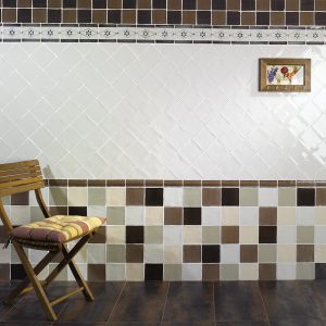 Azulejo tipo Metro Provenza 13×13 para Salones