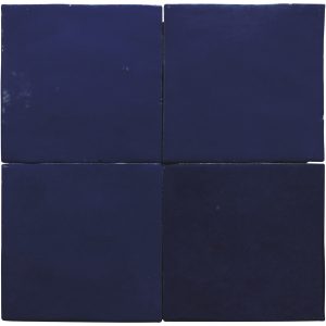 Zelij 10×10 Azul Cobalto