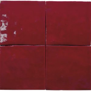 Zelij Special 10×10 Rojo Antiguo