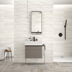Azulejo Imitación Piedra Mate STN AMB WINDSOR GREY 25X50+ ARTICWOOD ARGENT 20,5X61,5