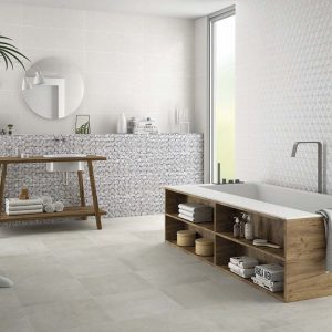 Azulejo de Imitación Piedra STN AMB SHINE COLD 25x75 BRILLO