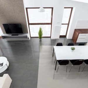 Gres Imitación Cemento STN LYON blanc-gris brillo 60X60