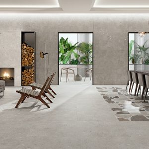 Porcelánico Esmaltado Imitación Cemento GLAMSTONE 75X150 GREY WHITE_GLAMSTONE 75X75