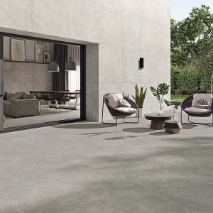 Porcelánico Esmaltado Imitación Cemento STN AMB GLAMSTONE WHITE-GREY 120X120