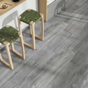 Azulejo Porcelánico Rectificado Imitación Madera Selva Gris 22,5X119,5