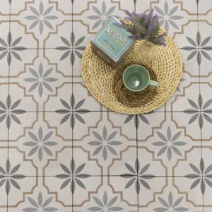 Ambiente Albi – Deco 2 Crema 22,3×22,3 (2)