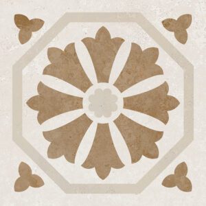 Serie Siena – Deco 1 Beige 22,3×22,3