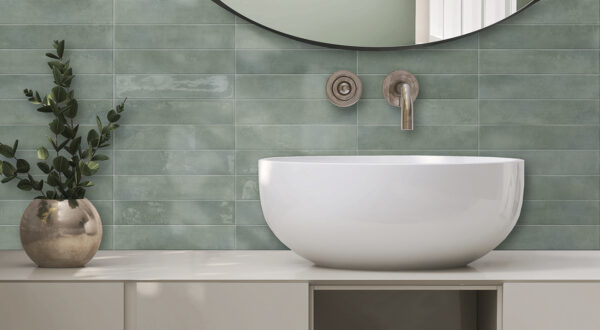 Azulejo Metro Baño Symphony Mint  5X25