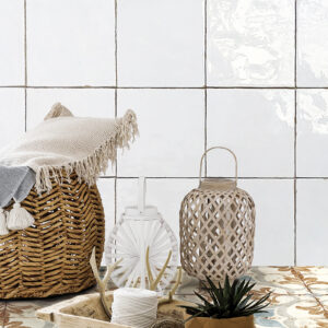 azulejo rustico cocina ZEL CASABLANCA WHITE