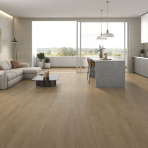 Pavimento imitación madera Kalon Roble 20X120 Sospiró Blanco 60X120