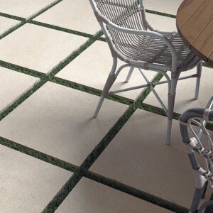 azulejo cemento moderno Duplostone Marfil 60X60 20mm