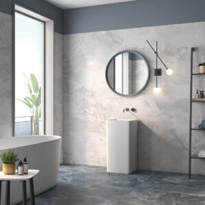 Mármol cerámico Slate Way Ocean 60X60 Pearl 60X120