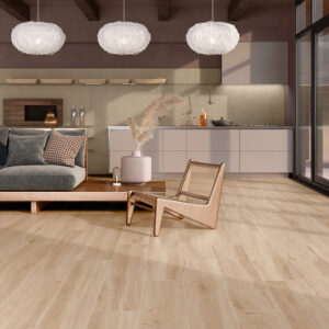 Venta de parquet cerámico online Cr Rovere Honey 25X150 Cromat Noce 90X180