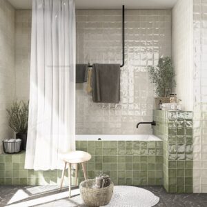 Azulejos Chaouen Mainzu Brillo Monocolor