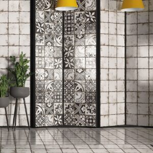 Azulejos para baño White Signe Metallici Mainzu